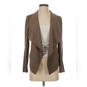 🔆 BB Dakota Wade Faux Suede Jacket, Brown (S)